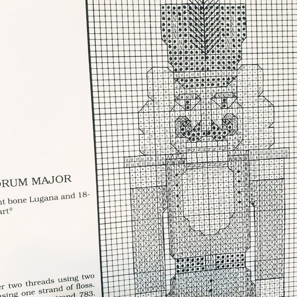 The Nutcracker Christmas Cross Stitch Leaflet 803 Just CrossStitch 1990 - Picture 3 of 4